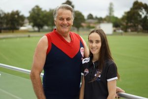 Following in her Pa’s footsteps