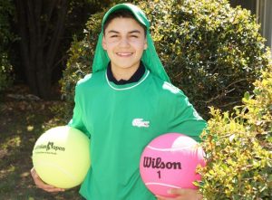Ballboy flags his ambitions
