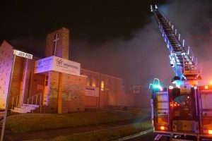 Church fired up after arson attack
