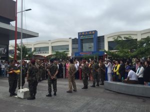 Flag salutes heritage