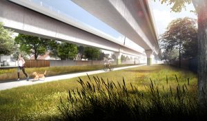 Rate cap squeeze on sky rail