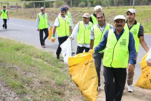 All hands on deck for clean-up day