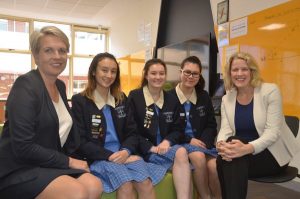MP tells students to be great at what they love
