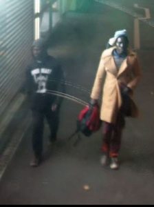 Highway robbers on the run