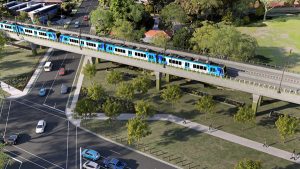 All quiet on the sky rail front