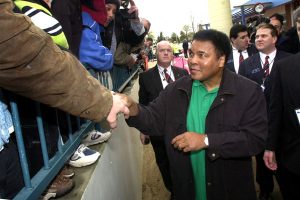 They loved The Greatest as he floated like a butterfly