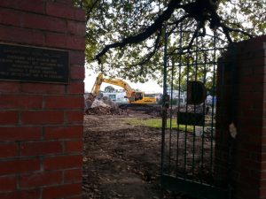 Training centre may rise from razed park soundshell