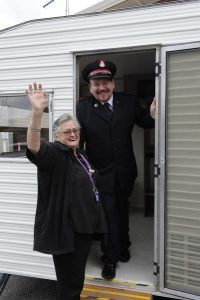 Refitted caravans help Salvos work on the streets