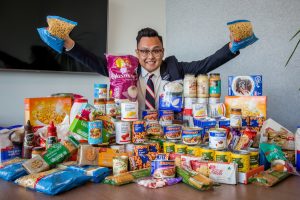 Every can counts for hungry and homeless
