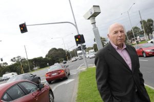 Motorist sees red