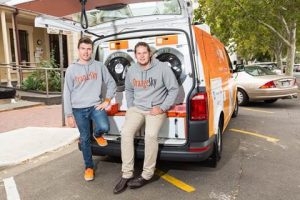 Chip in for laundry service