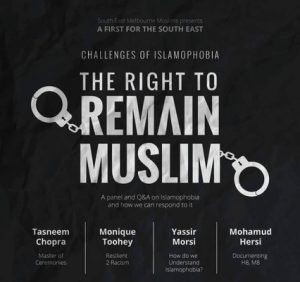 Hate won’t stop Muslim forum