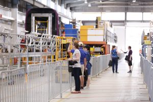 Bombardier was next stop for visitors