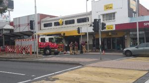 Six critical after bank blast