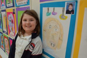 Students show their art drive