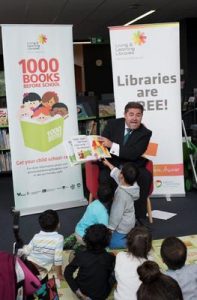 Boost for baby bookworms
