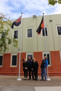 Dandenong police fly the flag for Indigenous recognition