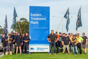 Contract sparkies on strike over work agreement