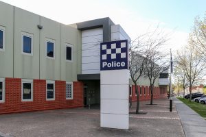 Explosive trouble flares at police station