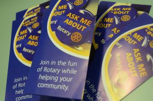 Rotary does the rounds for recruits