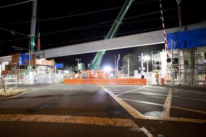 Elevated rail process begins