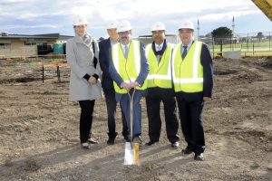 Sod turn for school science