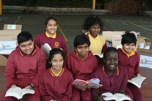 1000 books give literacy boost