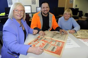 Newspaper preservation project