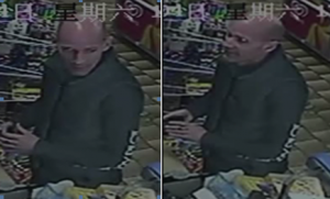 Police in pursuit of bungling thief