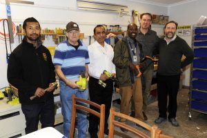 Men’s shed becomes dads’ castle