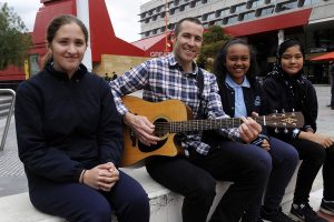 Student singers shine in unison