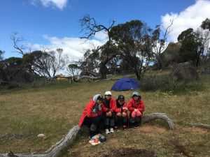 Camping for refugees