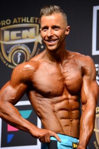 Bodybuilder driven by hunger for success