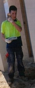 Man sought over theft from building site