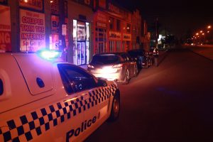 Police stall drag racing duo