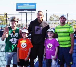 Kyrgios courts Dandenong youth
