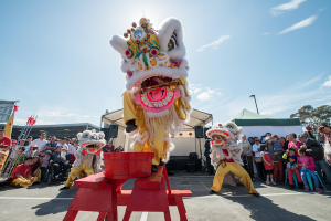 Dragons, drumming and street food delights