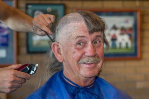 A shave with a cause