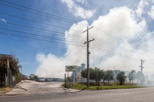 Smoke over Dandenong South