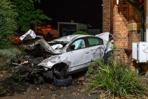 School-yard crash