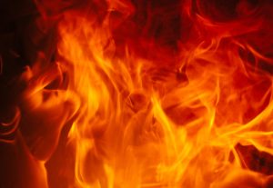 Ablaze house due for demolition, police say