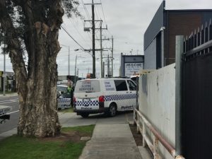Bomb scare at towing yard