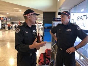 Fireys fly to overseas aid