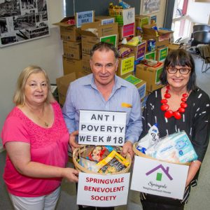 Brekkies in the ‘wall’ – built from kindness