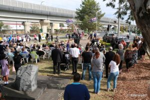 Early ANZAC service draws a crowd