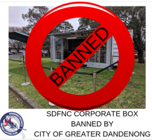 Corporate box to miss round 1