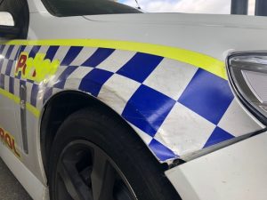 Boys in blue save purple baby