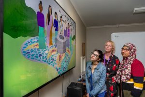Animation draws on women’s struggle