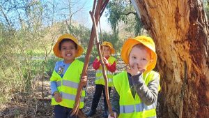 Kids learn to love the outdoors
