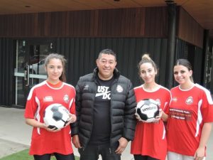 Kicking off women’s soccer